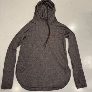Athleta : Uptempo Hoodie : Heathered Grey: XS